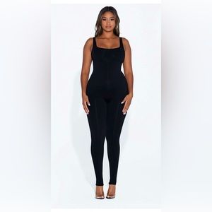 NWT Naked Wardrobe NW Black Jumpsuit in Size XS